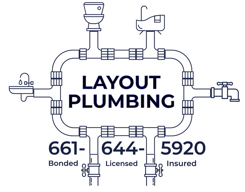 Layout Plumbing Logo